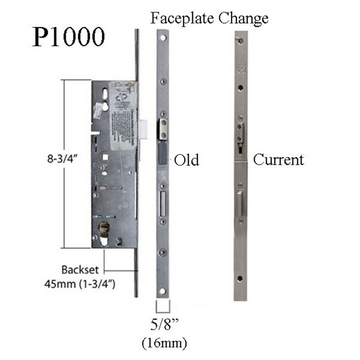 Integrity Active 45/92 Multipoint Lock, Cn 8-0, Shootbolt - Stainless Steel
